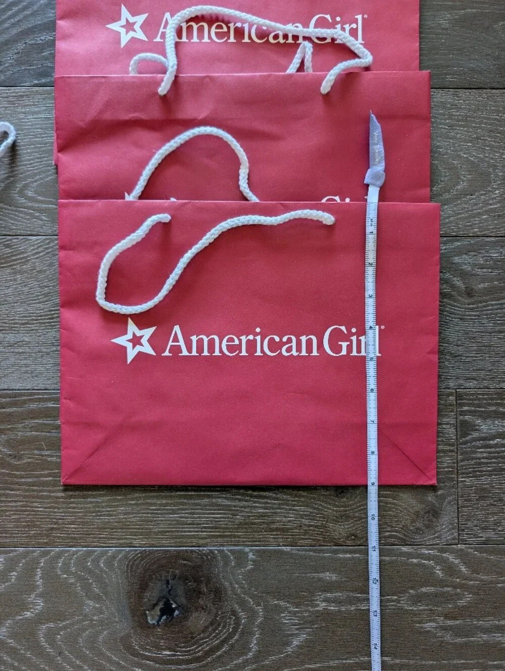 American Girl Doll Store Gift Bag Set Of 7